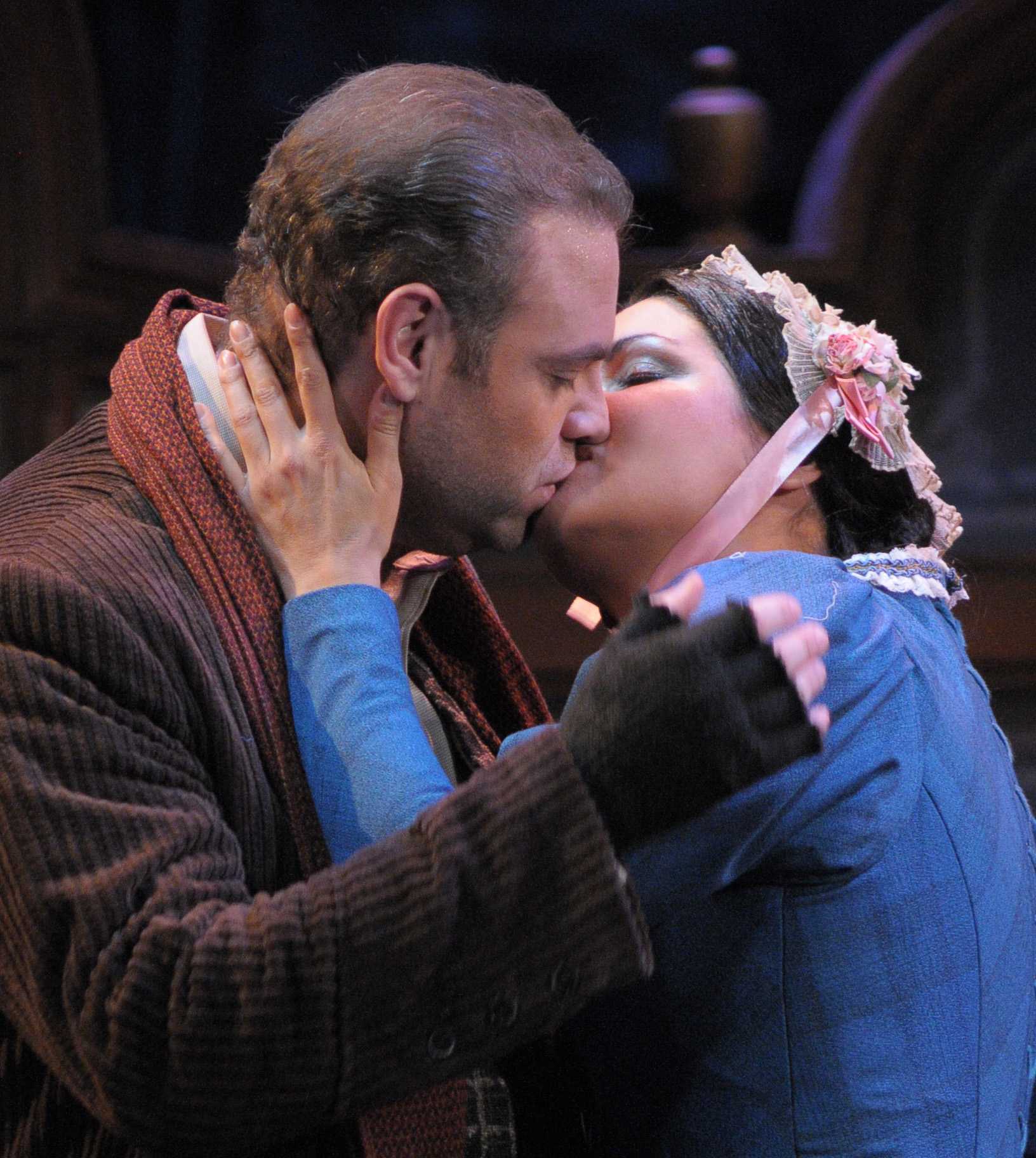 Netrebko and Calleja in La Boheme Netrebko and Calleja in La Boheme